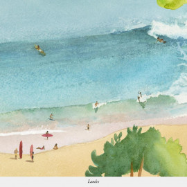 Décors panoramique SURF de Isidore Leroy