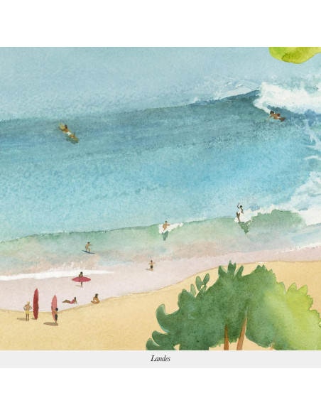 Décors panoramique SURF de Isidore Leroy