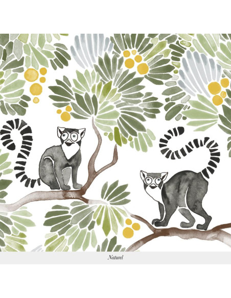 Décors panoramique LEMURIENS de Isidore Leroy