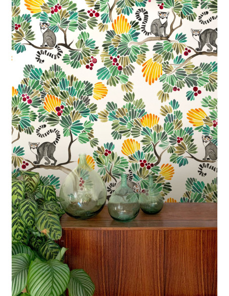 Décors panoramique LEMURIENS de Isidore Leroy