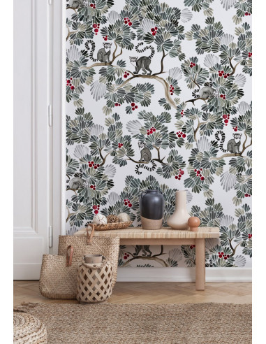 Décors panoramique LEMURIENS de Isidore Leroy