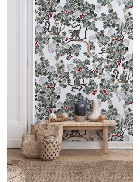 Décors panoramique LEMURIENS de Isidore Leroy