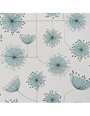 Papier Peint Dandelion Mobile porcelain with powder