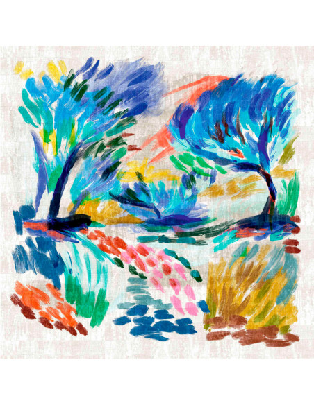 Papier peint panoramique AU PIED DU VENTOUX de Elitis