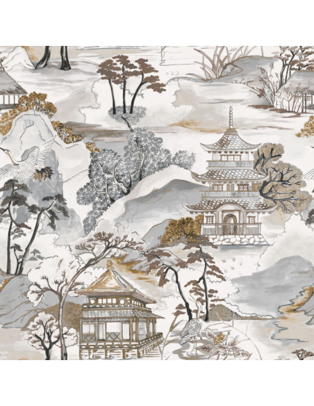 Papier peint NARA de CASAMANCE 75310100 Papier peint NARA de CASAMANCE 75310100