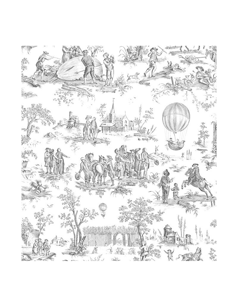 Toile BALLON DE GONESSE DE CHARLES BURGER