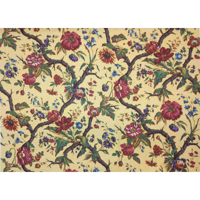 Tissu ARBRE FLEURI DE CHARLES BURGER 2
