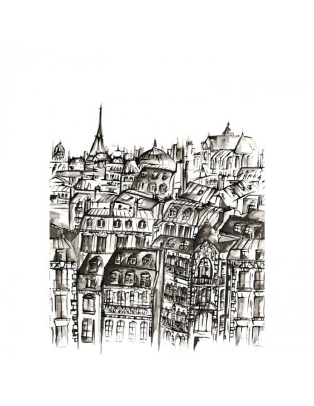 Papier peint panoramique GRANDS BOULEVARDS DE CASAMANCE