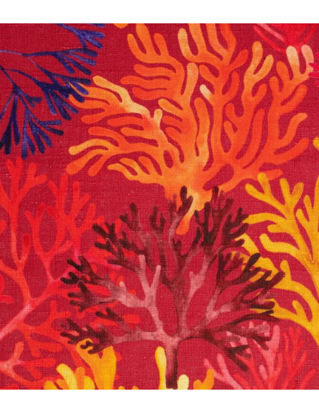 Tissu LES CORAUX de Thevenon