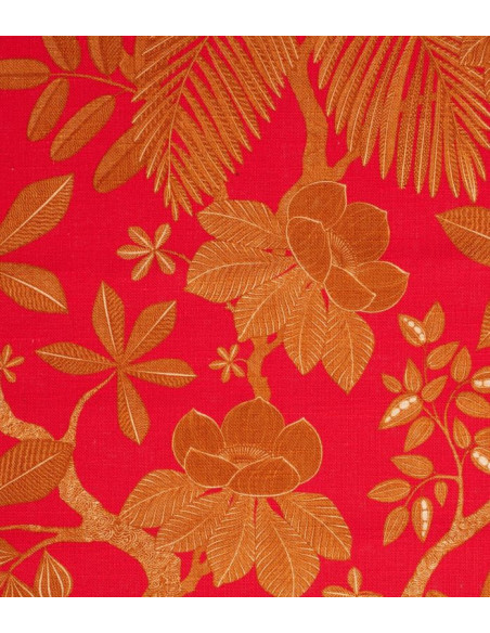 Tissu CORINTHE lin de Thevenon