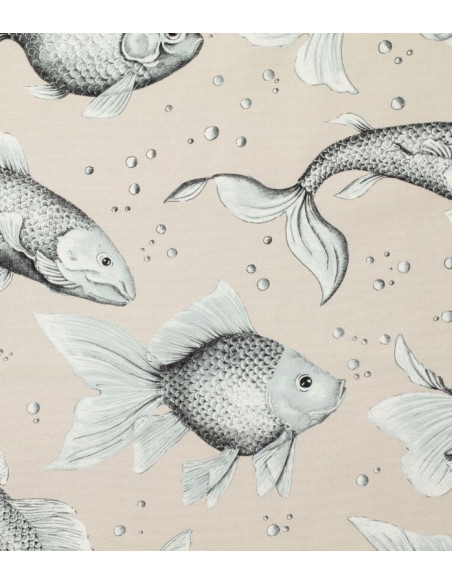 Tissu CARPE DIEM ficelle de Thevenon