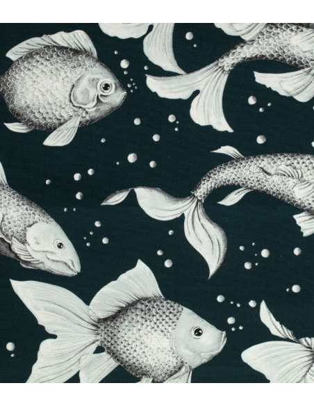 Tissu CARPE DIEM ficelle de Thevenon