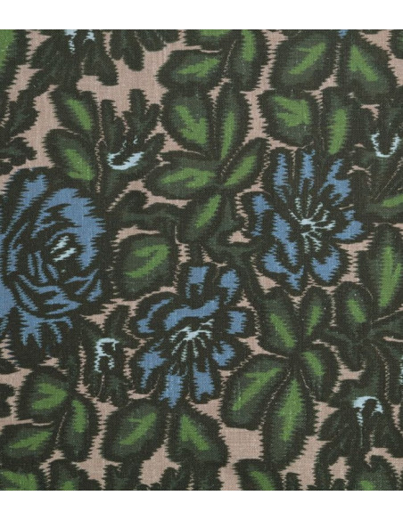 Tissu JARDIN D'IKAT de Thevenon