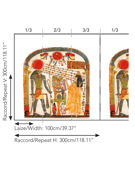 Papier peint panoramique TAPERET de Pierre Frey Papier peint panoramique TAPERET de Pierre Frey