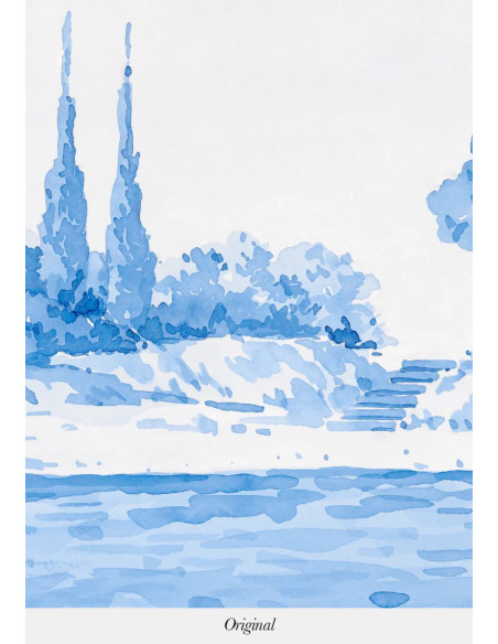 Décor panoramique RIVAGE de Isidore Leroy