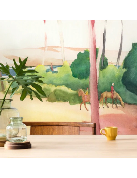 Décor panoramique FORÊT de Isidore Leroy Décor panoramique FORÊT de Isidore Leroy