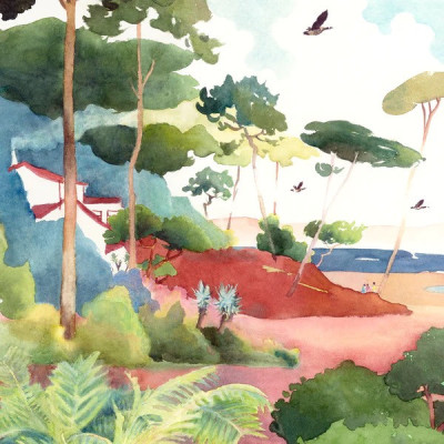 Décor panoramique FORÊT de Isidore Leroy 2