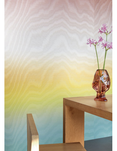 Revêtement mural BLEU COMME UNE ROSE de Elitis