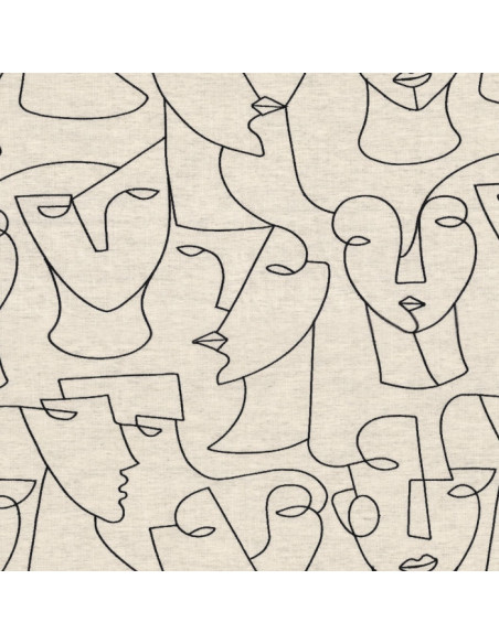 Tissu VISAGE de Camengo Tissu VISAGE de Camengo