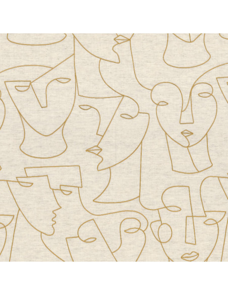 Tissu VISAGE de Camengo Tissu VISAGE de Camengo