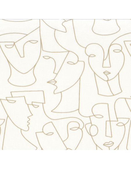 Tissu VISAGE de Camengo Tissu VISAGE de Camengo