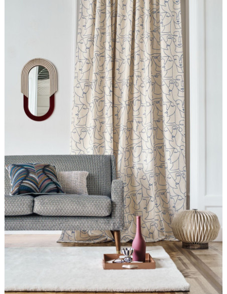 Tissu PASSERELLE de Camengo Tissu PASSERELLE de Camengo