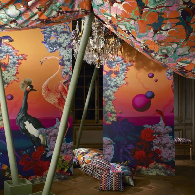 Papier peint Novafrica Sunset Scène 2 de Christian Lacroix 2