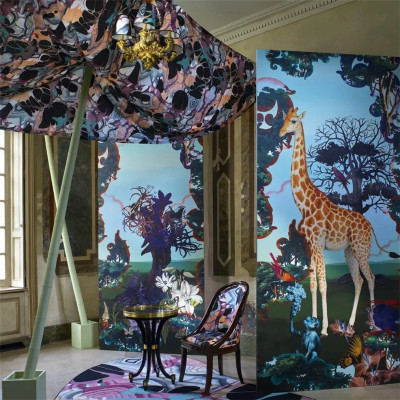 Papier peint Novafrica Sunrise Scène 1 de Christian Lacroix 2