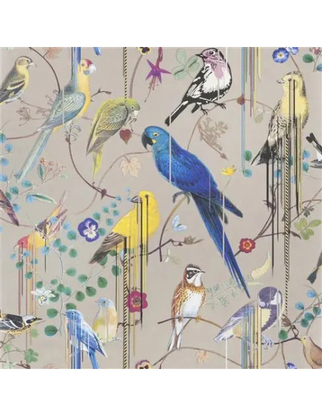 Papier peint BIRDS SINFONIA de Christian Lacroix Papier peint BIRDS SINFONIA de Christian Lacroix