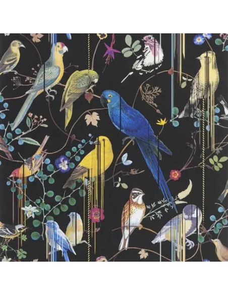 Papier peint BIRDS SINFONIA de Christian Lacroix Papier peint BIRDS SINFONIA de Christian Lacroix