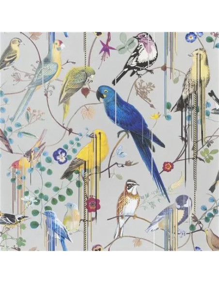 Papier peint BIRDS SINFONIA de Christian Lacroix Papier peint BIRDS SINFONIA de Christian Lacroix