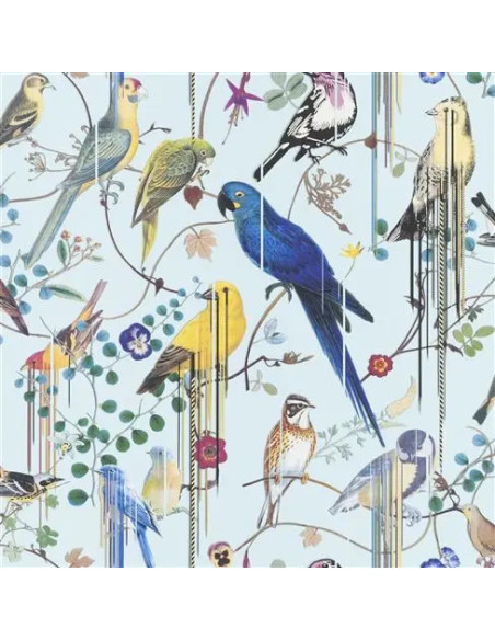 Papier peint BIRDS SINFONIA de Christian Lacroix Papier peint BIRDS SINFONIA de Christian Lacroix