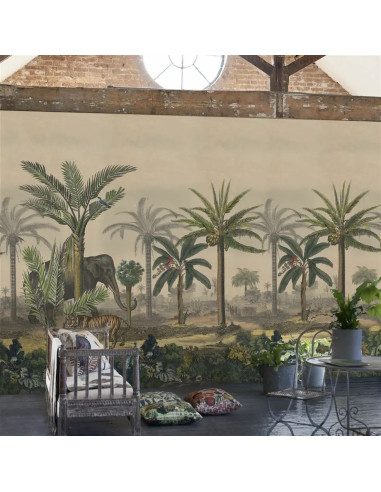 Papier peint PALM TRAIL SCENE 1 de John DERIAN