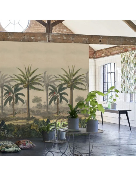 Papier peint PALM TRAIL SCENE 2 de John DERIAN