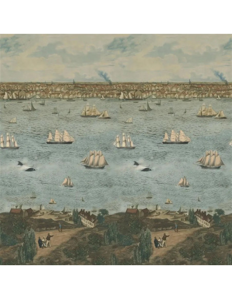 Papier peint SEAPORT OCEAN de John DERIAN