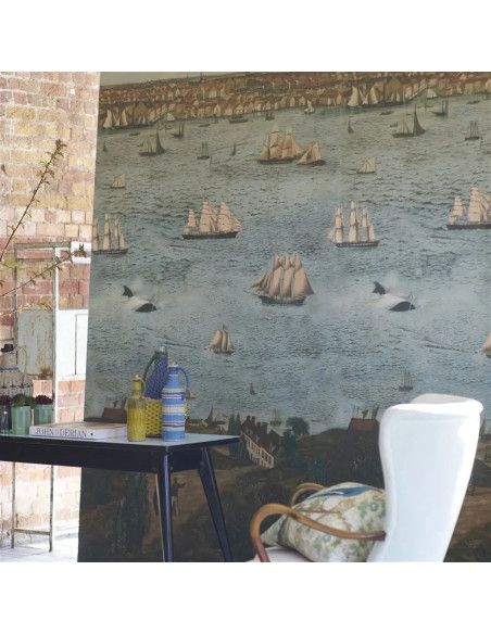 Papier peint SEAPORT OCEAN de John DERIAN