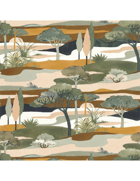 Papier peint CAP FERRET de Casamance