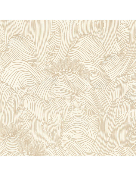 Papier peint MARÉE HAUTE de Casamance