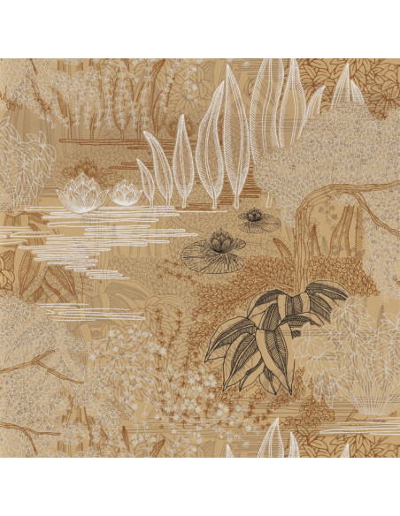 Papier peint JASMIN de Casamance Papier peint JASMIN de Casamance