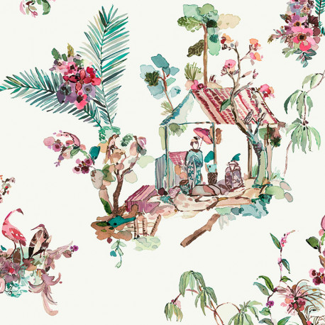 Papier peint Toile Chinoise de Nina Campbell