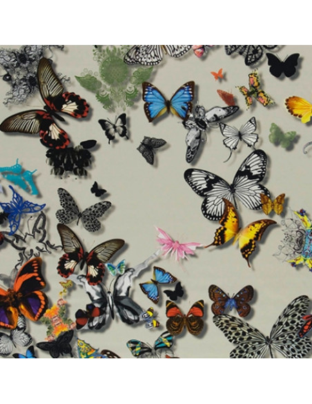 tissu BUTTERFLY PARADE Daim CHRISTIAN LACROIX