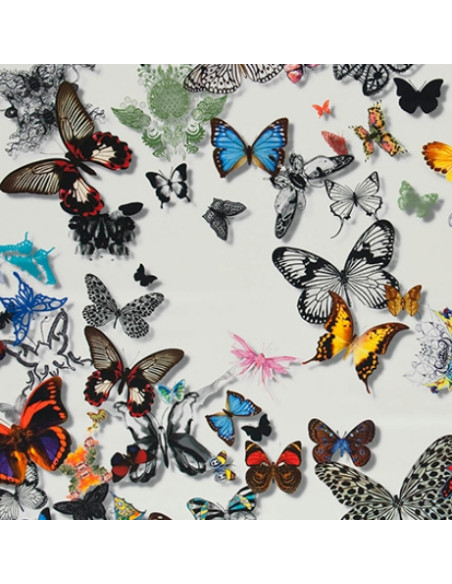 tissu BUTTERFLY PARADE Opalin CHRISTIAN LACROIX