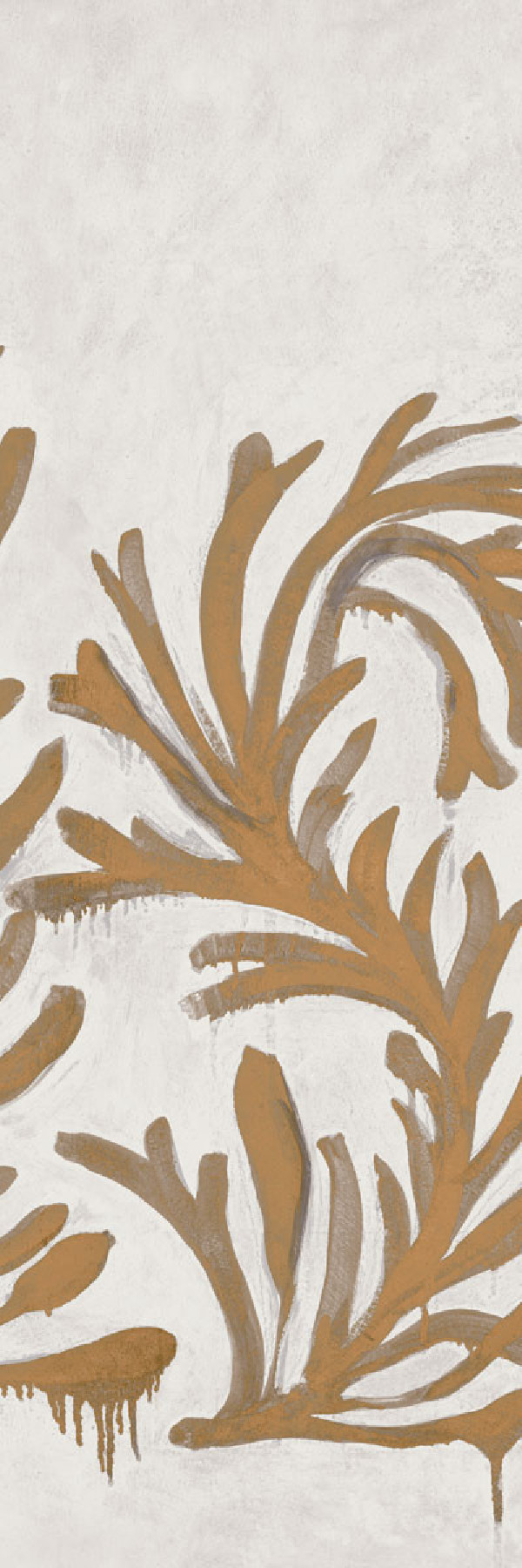 Papier peint ALGUES DOREES de Elitis