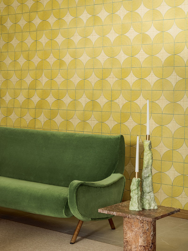 Papier peint COURBES de Elitis