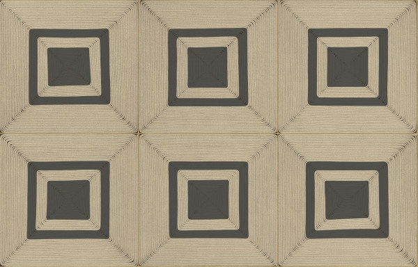 Papier peint CARRES JALONNES de Elitis