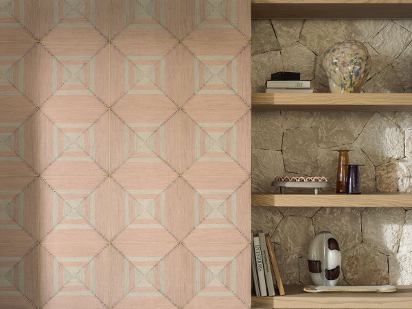 Papier peint CARRES JALONNES de Elitis