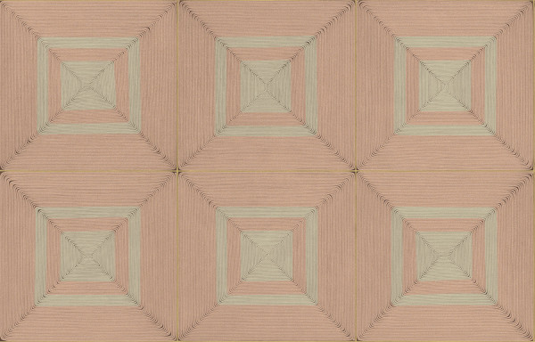 Papier peint CARRES JALONNES de Elitis