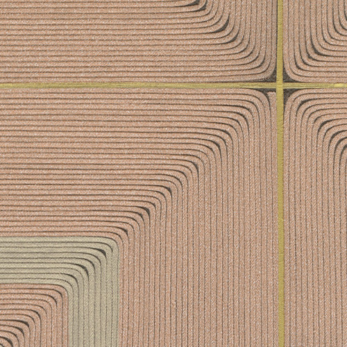 Papier peint CARRES JALONNES de Elitis