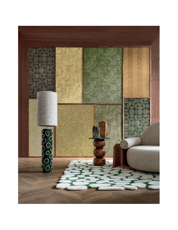 Papier peint INTARSIA de Casamance