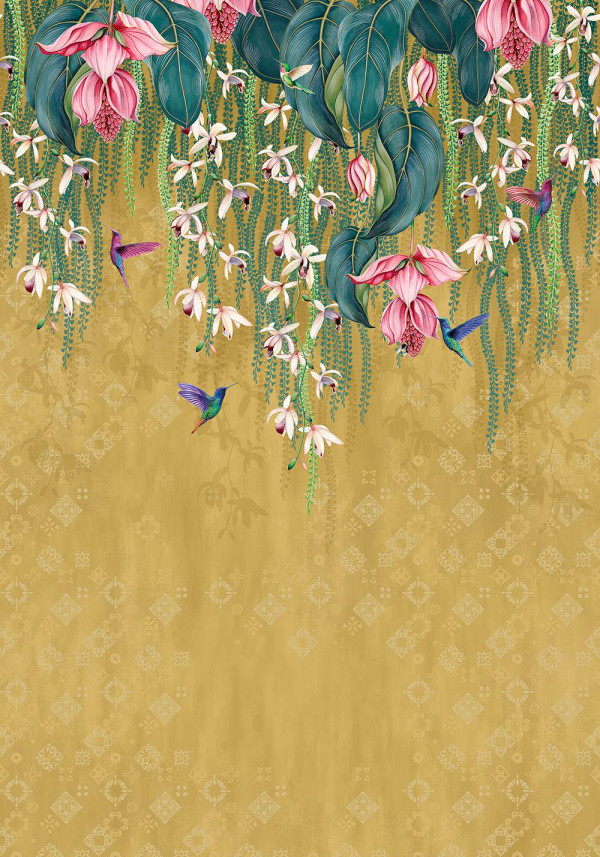 Papier peint TRAILING ORCHID de Osborne & Little
